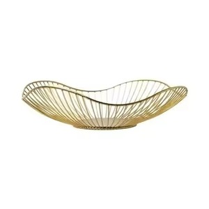 Corbeille à fruits moderne en fil de fer écologique, double niveau, support de rangement ouvert pour cuisine et table à manger, durable et léger - Product Image 3