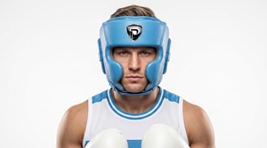 Dumela International – Protection de tête unisexe en cuir de vachette respirant, personnalisable avec logo, fermeture auto-agrippante, protection de base de haute qualité - Product Image 3