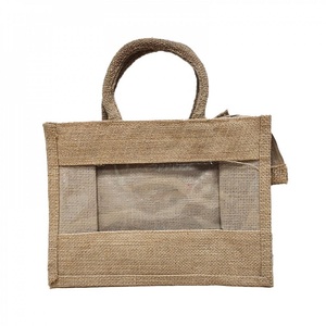 Jute <b>Bags</b> With Natural Texture For Shopping Packaging <b>Gift</b> Presentation Storage And Sustainable Everyday Use At <b>Cheap</b> Price - Product Image 6