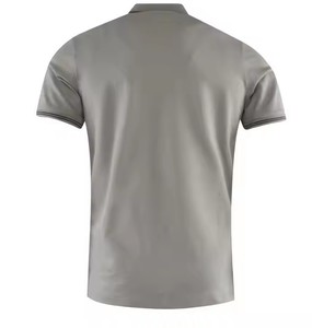 เสื้อเชิ้ตผู้ชายคุณภาพสูง ปรับแต่งได้ ลายเรียบ ผ้าคอตตอน/โพลีเอสเตอร์ แคนวาส แห้งเร็ว ระบายอากาศได้ดี น้ำหนักเบา แขนสั้น - Product Image 3