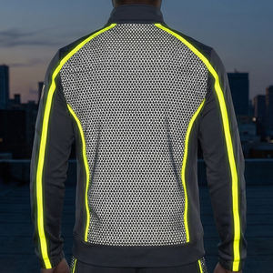 Ensemble de survêtement pour homme, vêtements de sport, logo personnalisé, entraînement, course à pied, gym, jogging, ensemble zippé, Maluza PowerFit - Product Image 2