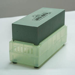 Pierre à aiguiser JAYA MATA 500 Grit, Pierre à aiguiser verte à une face pour couteaux de cuisine et de chef, JM112 - Product Image 3