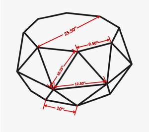 Mesa de Centro Decorativa de Hierro Hecha a Mano al por Mayor, Elegante Mesa de Centro para Sala de Estar, Hotel u Oficina, Muebles Modernos Duraderos al por Mayor - Product Image 5