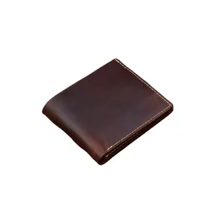 Роскошный мужской кошелек из натуральной кожи под заказ, 2021 rfid кредитница, ключницы