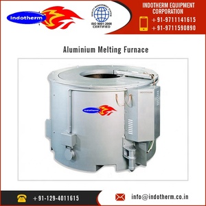 Fourneau à fusion de déchets d'aluminium électrique Indotherm à prix raisonnable, capacité de 200 kg, contrôle automatique de la température - Product Image 2