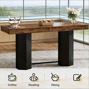 Tavolo da Bar Robusto con Base Stabile per Uso Domestico - Tavoli da Bar - Product Image 2