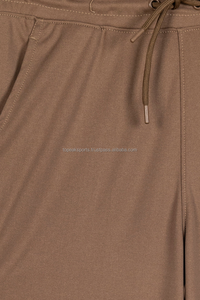 Pantalon Capri Plissé Beige Homme Grande Taille Qualité Premium 2026 – Taille Mi-Haute avec Cordon de Serrage, Coupe Ample Décontractée, Tissé, Idéal Automne - Product Image 4