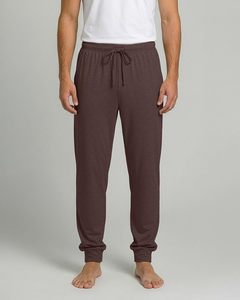 Pyjama pour homme en coton doux à manches longues, écologique, à séchage rapide, confortable, vêtements de maison décontractés, t-shirt et short assortis - Product Image 3