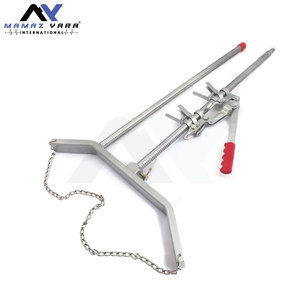 Kit d'instruments d'obstétrique vétérinaire en acier inoxydable, extracteur de veau à double cliquet, extracteur fœtal - Product Image 3