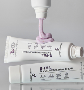 Crème hydratante raffermissante anti-âge et anti-rides Differ&Deeper Volufiline & Panthenol pour peaux sèches, tube estampillé or - Product Image 1