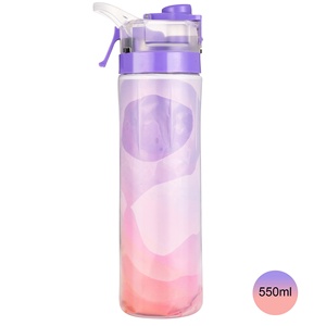 Vente chaude 650ml Portable Bouteille D'eau En Plastique Brume et Boisson 2025 Premium Drinkware - Product Image 2