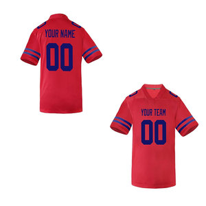 เสื้อฟุตบอลแบบซับลิเมชั่นสั่งทำพิเศษสำหรับผู้ชาย ชุดยูนิฟอร์มอเมริกันฟุตบอลคุณภาพสูงในราคาสุดคุ้ม - Product Image 1