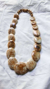 Collar de resina con estampado animal en forma de lágrima, hecho a mano, con cuentas, joyería llamativa para mujer, para usar en la oficina, regalo de NEHA ENTERPRISES - Product Image 5