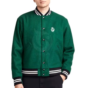 Nouvelle veste de baseball pour hommes à la mode Design unique avec col montant de qualité Superbe pour la saison d'hiver en vente - Product Image 6