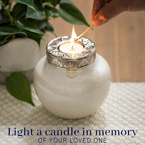 Handcrafted Brass Memorial Urn Export Quality OEM Cremation Metal Urn with Custom Packaging Elegant Metal Funeral Urn - Product Image 4