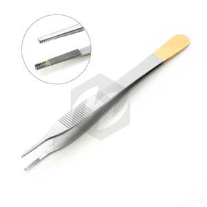 Pinzas Adson Quirúrgicas 7x7 con Dientes y Puntas de Carburo de Tungsteno – Instrumento Médico Dental y de Laboratorio de Agarre Seguro - Product Image 6