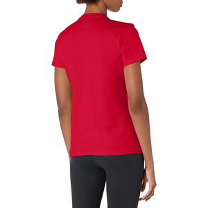 Camisetas Casuales de Mujer Tejidas Ecológicas de Venta Caliente, Transpirables, de Secado Rápido, Anti-Pilling, Cuello en V, Lisas Teñidas - Product Image 2