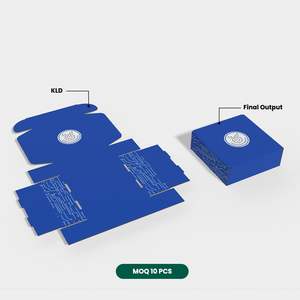 Caja de Embalaje Personalizada con Tapa Plegable, Caja de Cartón para Envíos, Caja de Embalaje de Papel con Tapa Plegable - Product Image 3