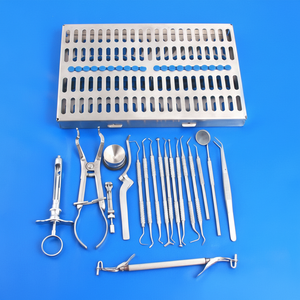 Kit de Restauración Dental, Amalgama Compuesta, Juego de 18 Piezas, Sondas, Excavador, DN-573 - Product Image 1