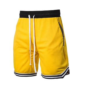 Men Plain 100% Cotton Fleece Sweat Shorts New Fashion Athletic Custom Man Casual Fleece Short With Side <b>Strips</b> Men Sweat Short - Product Image 4
