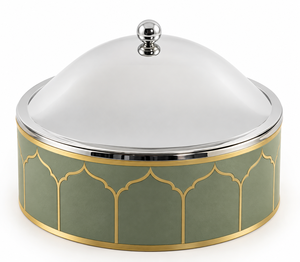 Pot chaud en métal de meilleure qualité, taille personnalisée, design classique, pot chaud en métal écologique pour les fêtes de mariage - Product Image 1