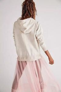 Pull à capuche décontracté à manches longues pour femme, nouveau Design, couleur dégradée - Product Image 4