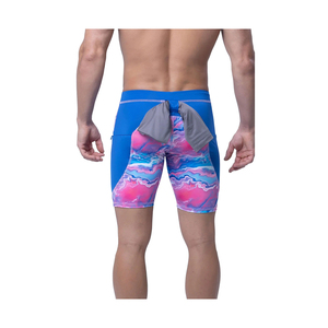 Shorts de compression pour hommes à séchage rapide, respirants et confortables, avec logo, couleur et taille personnalisables, vente en gros - Product Image 4