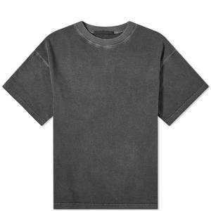 เสื้อยืดคอตตอน 100% ทรงเฮฟวี่เวท ล้างสีแบบแอซิดวอช สำหรับผู้ชายและผู้หญิง สกรีนโลโก้ได้ตามต้องการ เสื้อยืดสตรีทแวร์แบบแอซิดวอช - Product Image 4