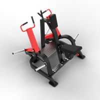 QLI QSRM060 Extra grande comercial gimnasio Fitness equipo fuerza entrenamiento sentado fila máquina placa carga pierna pecho función