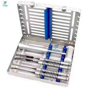 Juego de Osteótomos Dentales FIDA, Cinceles para Separar Huesos, para Levantamiento de Senos, Kit Quirúrgico, Certificado CE Clase I, Eléctrico, Reutilizable - Product Image 1