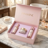 Meilleure Vente OEM ODM Boîte d'emballage rigide style livre pour cils et macarons, avec logo personnalisé, ruban blanc et estampage à chaud