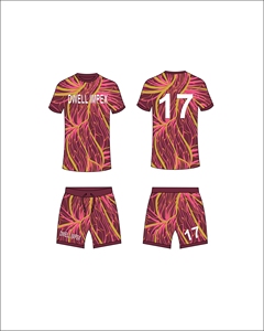 Tenue de football personnalisée par sublimation, été, 100 % polyester, respirante, légère, manches courtes, fabrication pakistanaise, vêtements en gros - Product Image 6