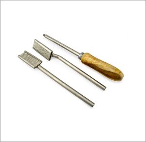 Nuevo Producto: Herramienta Dental Equina de Acero Inoxidable para Uso Veterinario - Raspador de Dientes para Caballos - Product Image 1