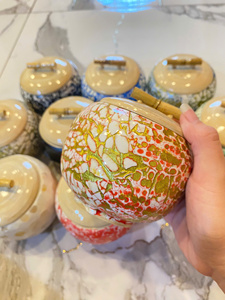 กระปุกไม้ไผ่ฝังเปลือกหอยมุกคุณภาพพรีเมียม  ภาชนะเก็บของทำจากไม้ไผ่ธรรมชาติ สำหรับชา กาแฟ เครื่องเทศ และของตกแต่งบ้าน ผลิตในเวียดนาม - Product Image 3