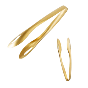 Pinzas para Cubitos de Hielo de Acero Inoxidable, Acabado Plateado, Pinzas de Cocina, Pinzas para Alimentos, Accesorios de Barra, Más Vendidas - Product Image 6