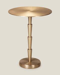 Table d'appoint en métal avec plateau en bois, alliant texture naturelle et robustesse industrielle pour la maison - Product Image 6