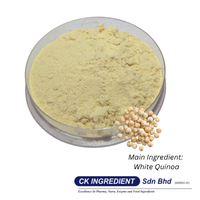 Meilleur Fournisseur Garantie Poudre de Quinoa Blanche Qualité Supérieure Halal OEM B2B Meilleure Vente Superaliment Base Nutritionnelle Céréale Sans Gluten