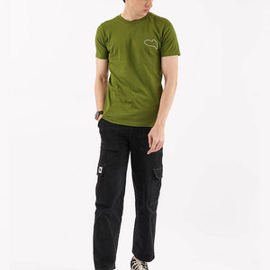 Camiseta de hombre moderna con corte holgado y cómodo para uso diario y moda urbana, bajo pedido mínimo. - Product Image 4