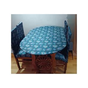 Nappe de table personnalisée de haute qualité, en lin luxueux, carrée, brodée, imperméable, anti-rétrécissement, douce, résistante aux plis - Product Image 4