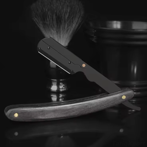 Professional Straight <b>Edge</b> Stainless Steel Sharp Barber Razor Folding Shaving razor Trimmer Manual Shaver for Face Body - Product Image 3
