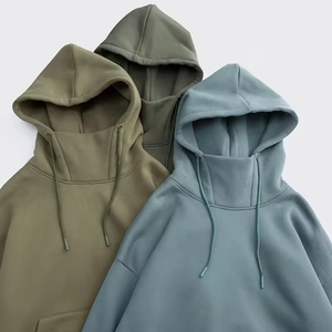 Sweat-shirt à capuche pour homme Bigwood Sports, logo personnalisé, hiver, ODM, coton de haute qualité, impression numérique, anti-boulochage, col haut - Product Image 2