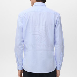 Camisas de Algodón para Hombre, Elegantes y Cómodas, Tejido de Mezcla de Algodón Suave, Ajuste Cómodo, Atuendo Diario Moderno - Product Image 2