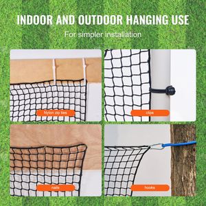 Filet d'entraînement de golf en nylon robuste 10x15 pieds, filet de frappe intérieur pour le golf, le baseball, le DIY, équipement d'entraînement sportif de golf - Product Image 6