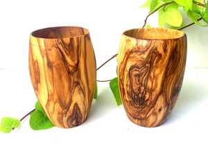 Verre à eau en bois naturel de qualité supérieure, gobelet artisanal de luxe en bois, réutilisable et sans danger pour les aliments, pour un usage quotidien - Product Image 6