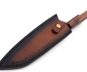Cuchillo de Chef Profesional LEGACY BLADES de Damasco, 8 Pulgadas, Forjado a Mano, Moderno, Ambidiestro, Apto para Lavavajillas, con Mango de Madera Afilado, para el Hogar - Product Image 5