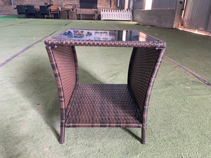Table Basse en Rotin Légère et Durable, Fabriquée au Vietnam, Prix de Gros, pour Villa, Salle à Manger, Jardin, Patio, Cour, Hôtel Moderne - Product Image 5