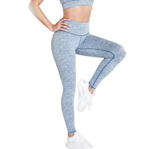 เลกกิ้งโยคะเอวสูงผ้ายืดสี่ทิศทาง ผลิตจากผ้าสแปนเด็กซ์/ไนลอน ดีไซน์ทันสมัยจากปากีสถาน - บริการรับผลิตแบรนด์ส่วนตัวสำหรับชุดออกกำลังกายและโยคะ - Product Image 3