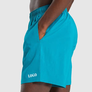 Shorts de course pour hommes en mélange de coton, ajustables, dernière collection, coupe classique, couleur unie, haute qualité, durables, prix de gros - Product Image 4