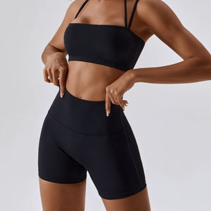 Conjunto Deportivo Informal para Mujer, Ropa Deportiva de Alta Calidad, Fácil de Usar, para Entrenamiento y Ejercicio al Aire Libre, Conjunto de 2 Piezas - Product Image 5