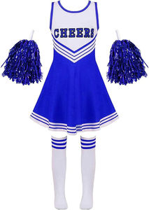 Uniformes de animadoras personalizados de alta calidad, muy vendidos, para competición juvenil, color rosa. - Product Image 2